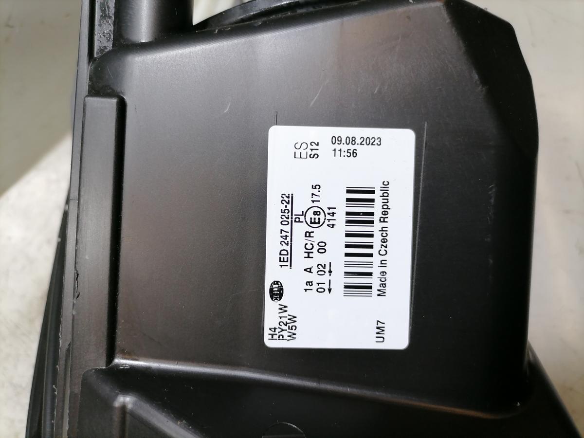 Skoda Rooster 5J original Scheinwerfer vorn rechts Halogen H4 Bj.2009
